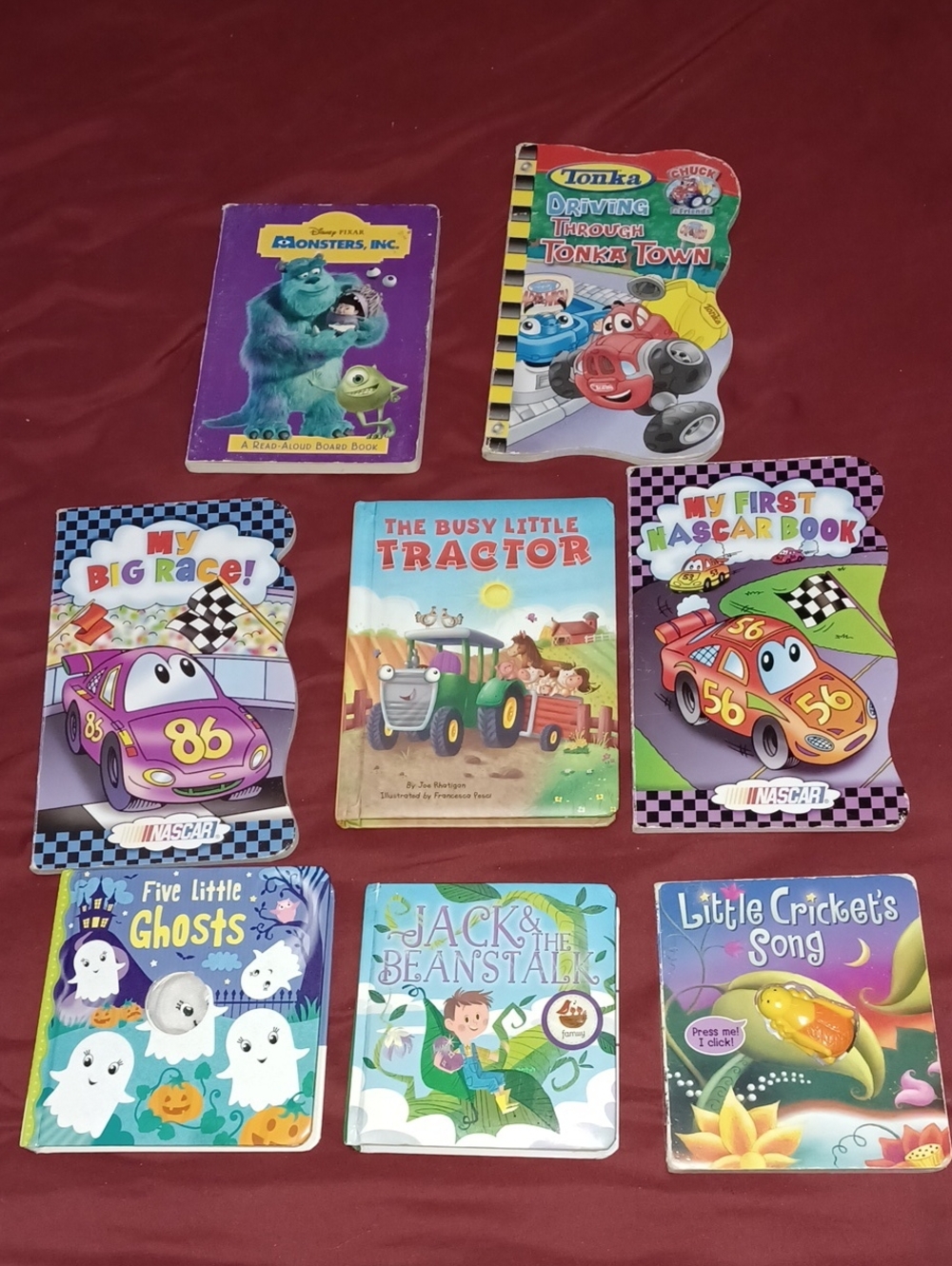 BUNDLE of 8 Board Books For Kids